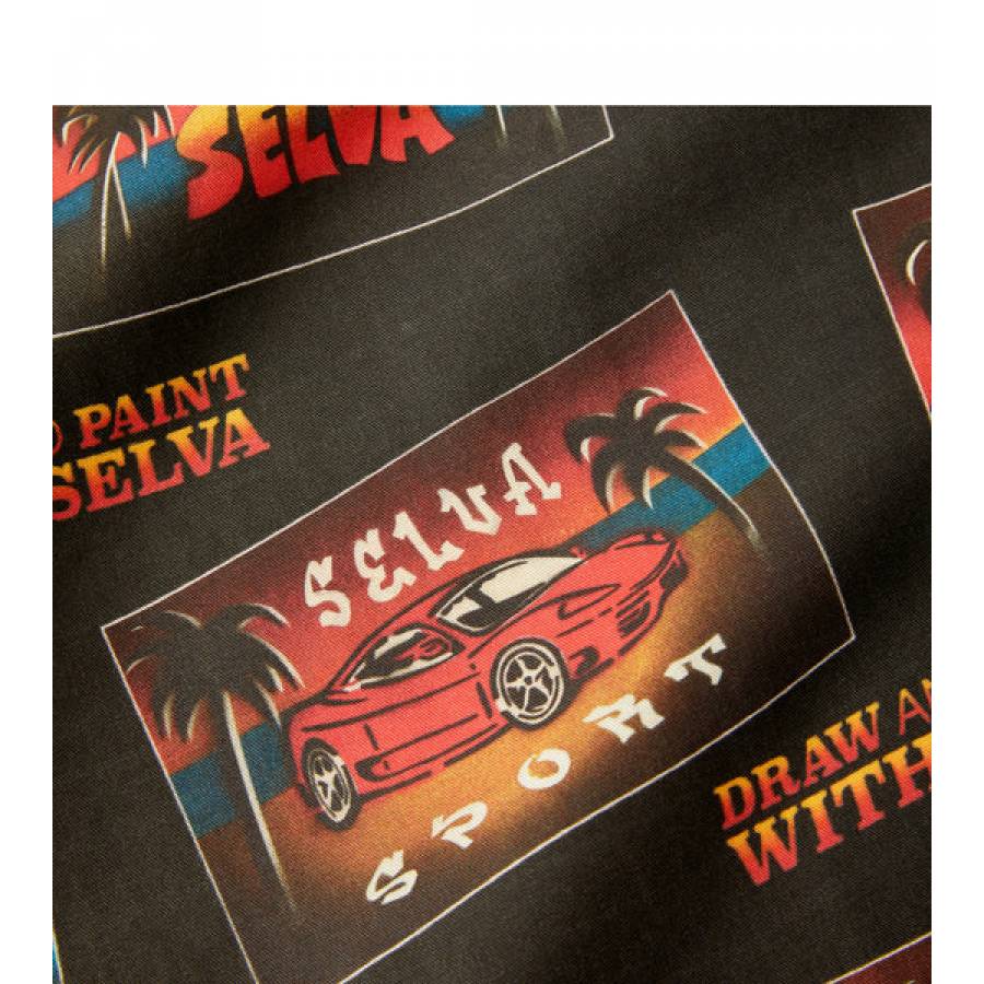 Selva Draw & Paint Shirt - Black