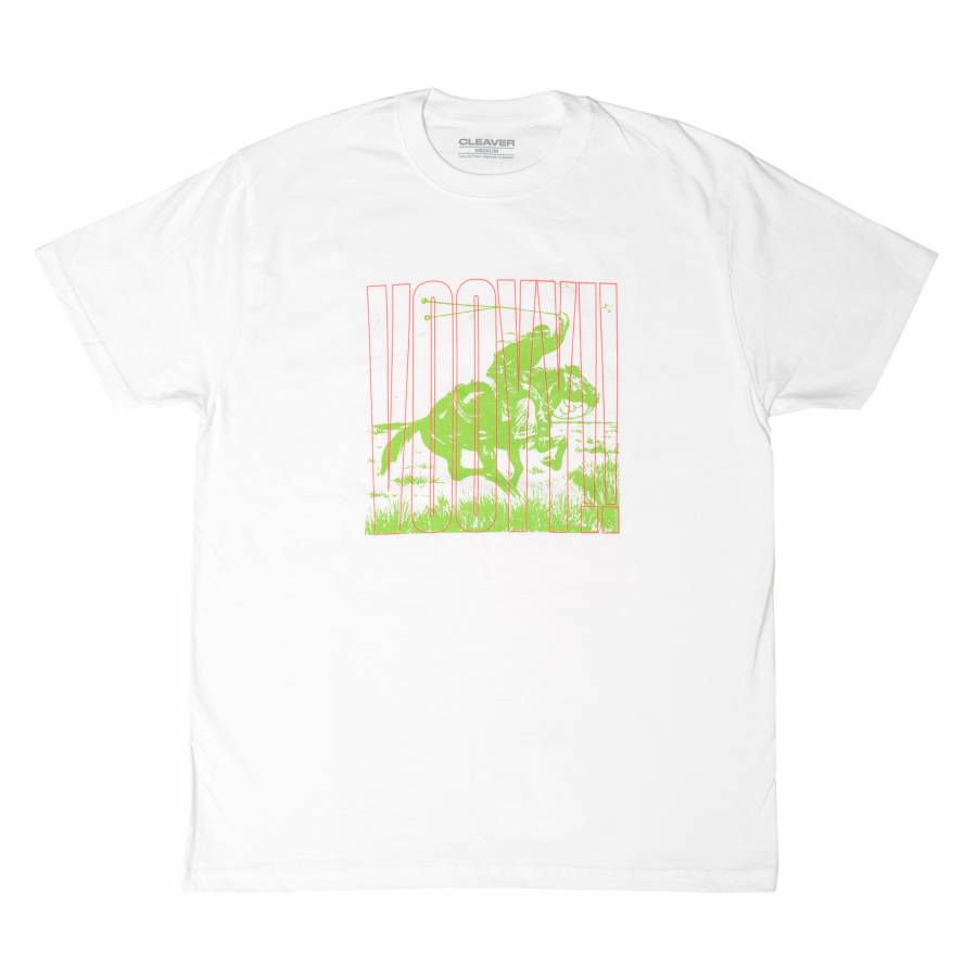 Cleaver Gaucho Tee - White 