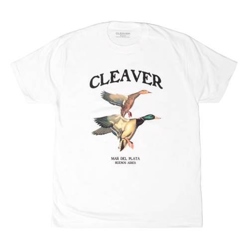 Cleaver Ducks Tee - White 