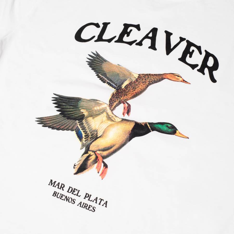 Cleaver Ducks Tee - White 