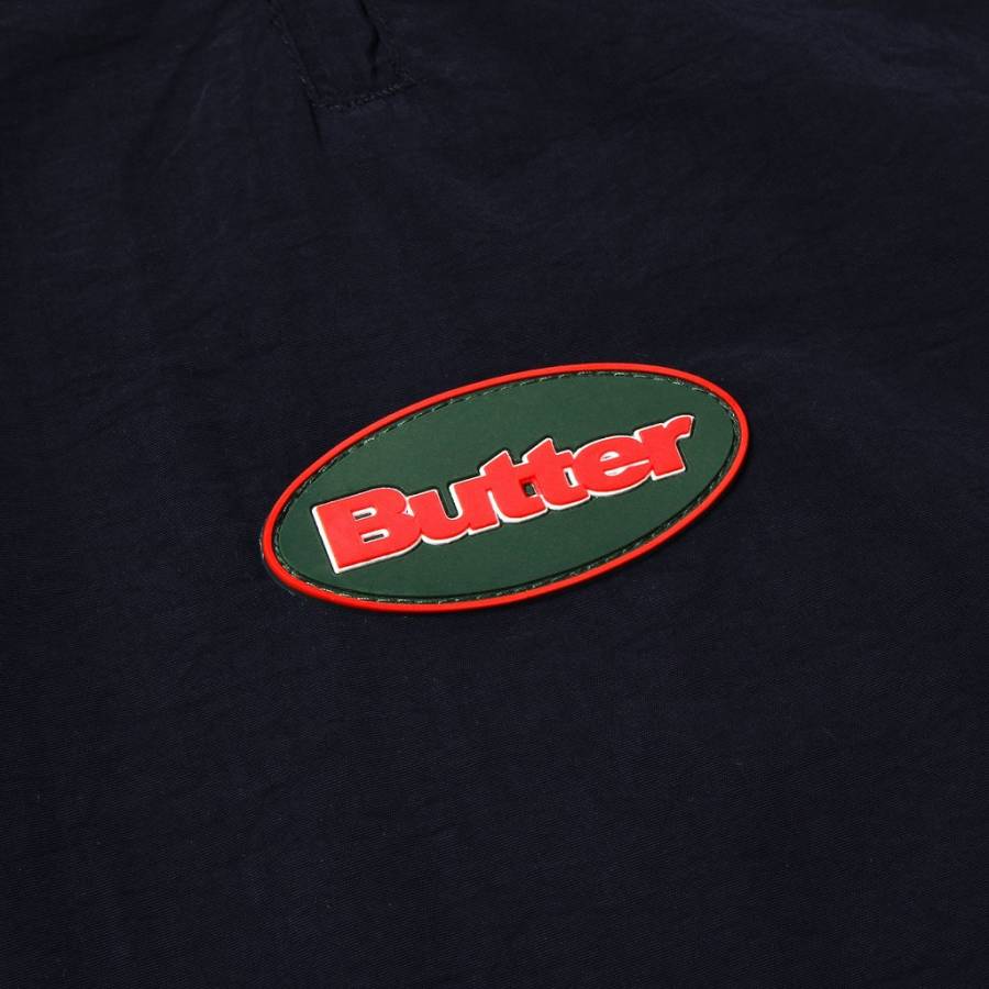 Butter Goods Mesh Track Jacket - Navy