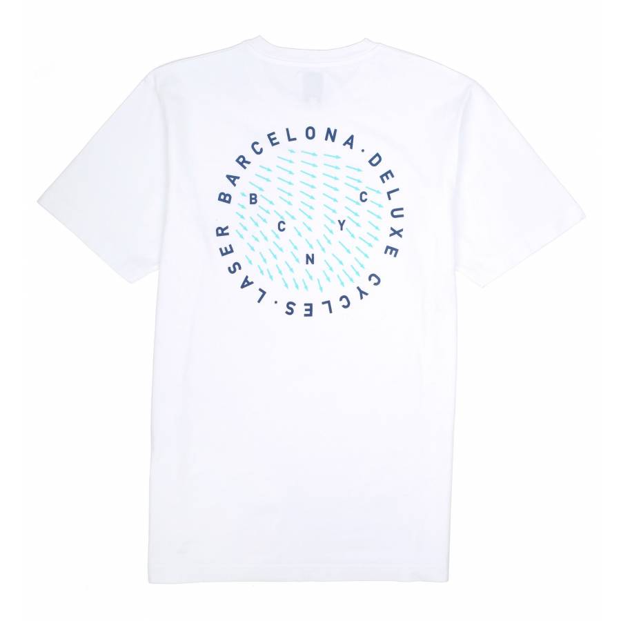 Laser Barcelona Hudson T-shirt - Branco