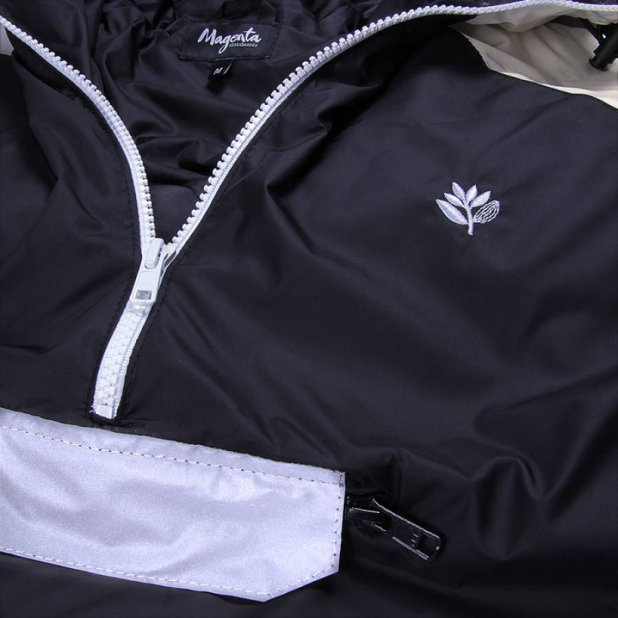Magenta Belleville Jacket - White/Black