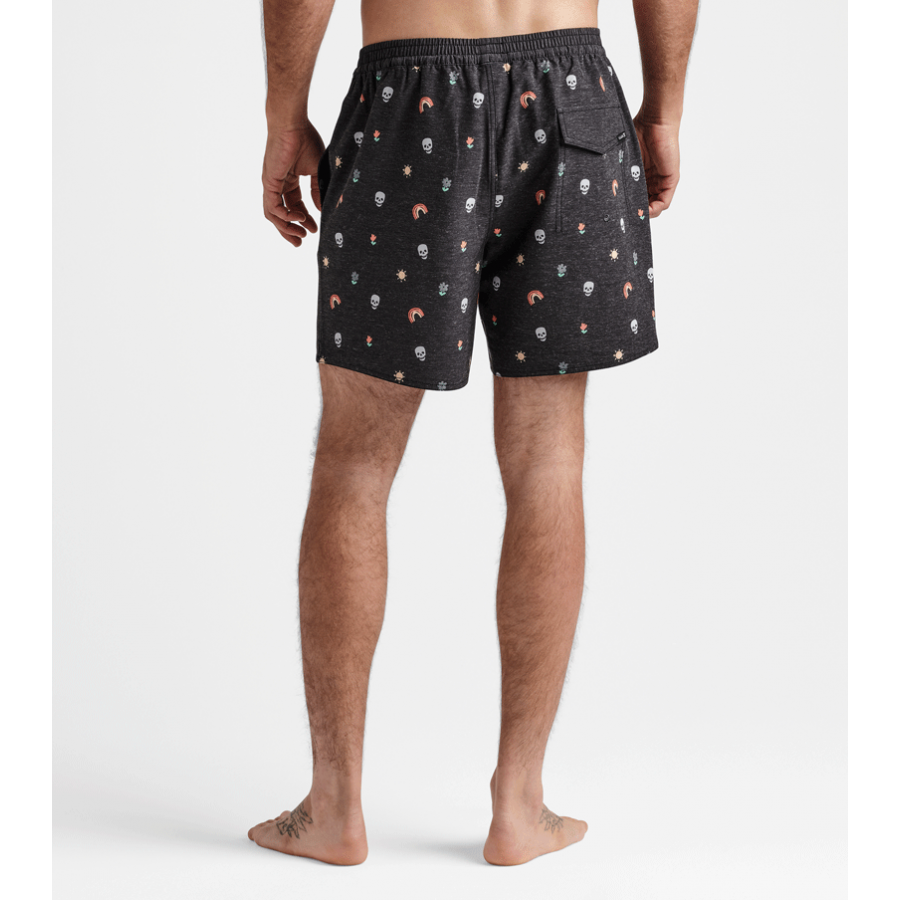 Roark Shorey Calavera 16" Boardshort - Black