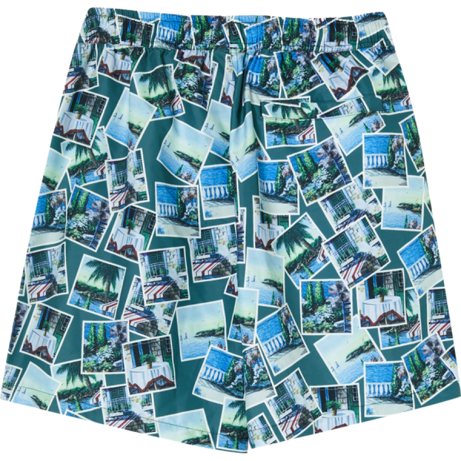 Selva Tours Packable Swim Shorts - Blue 