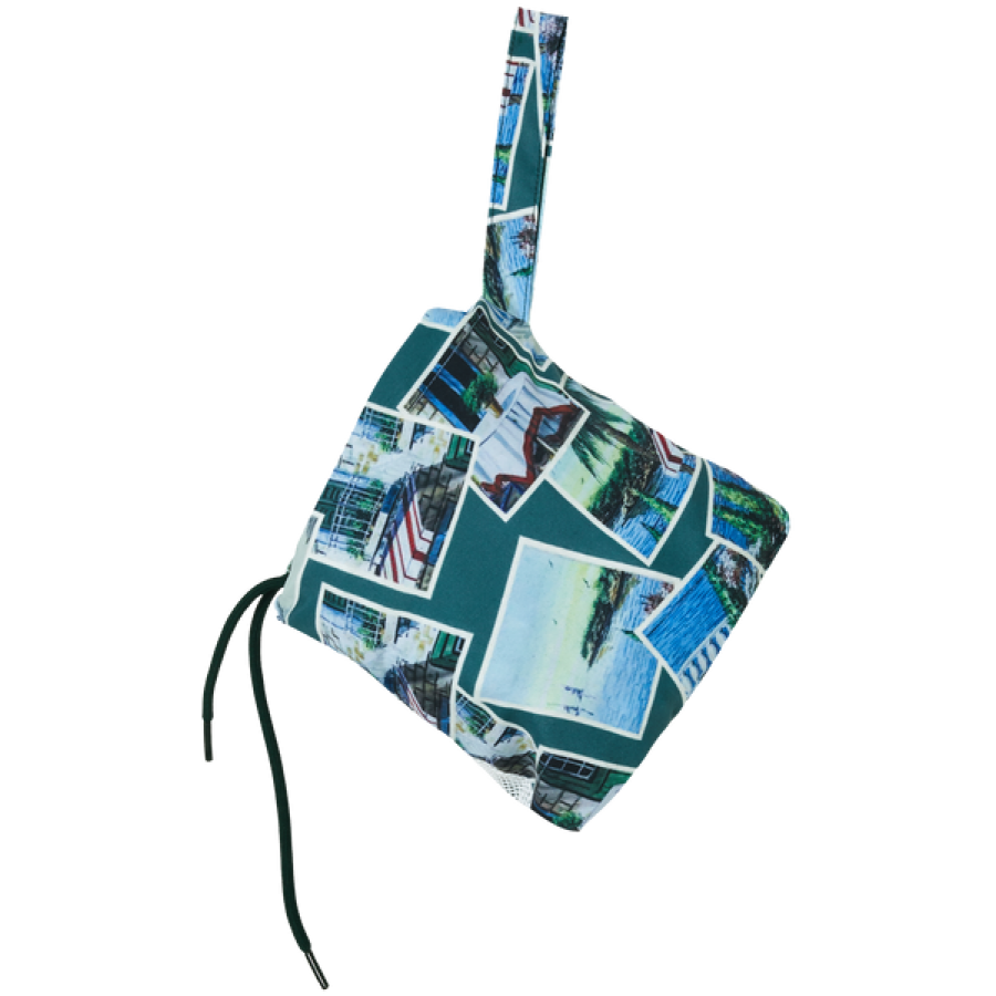 Selva Tours Packable Swim Shorts - Blue 