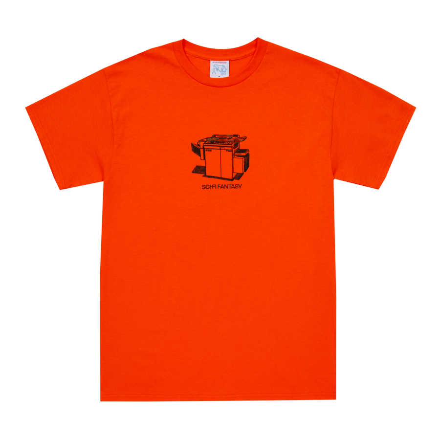 Sci-Fi Fantasy Xerox Tee - Orange