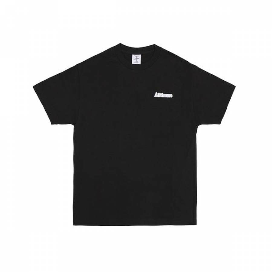 Alltimers Broadway Embroidered Tee - Black