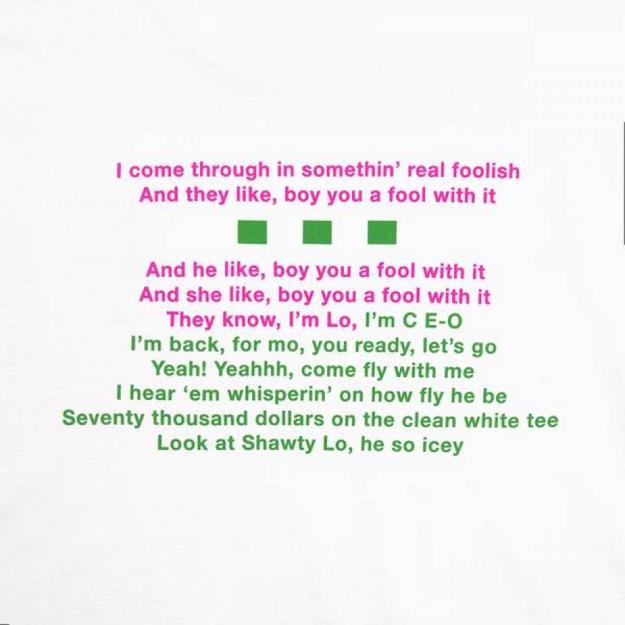 Alltimers Foolish Karaoke Tee - White