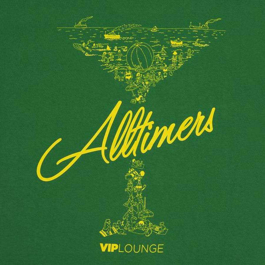 Alltimers League Player Beach Tee - Kelly Green