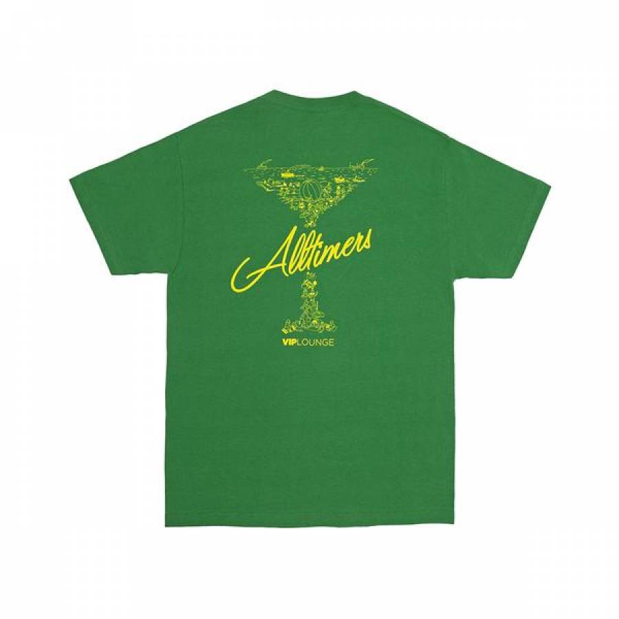 Alltimers League Player Beach Tee - Kelly Green