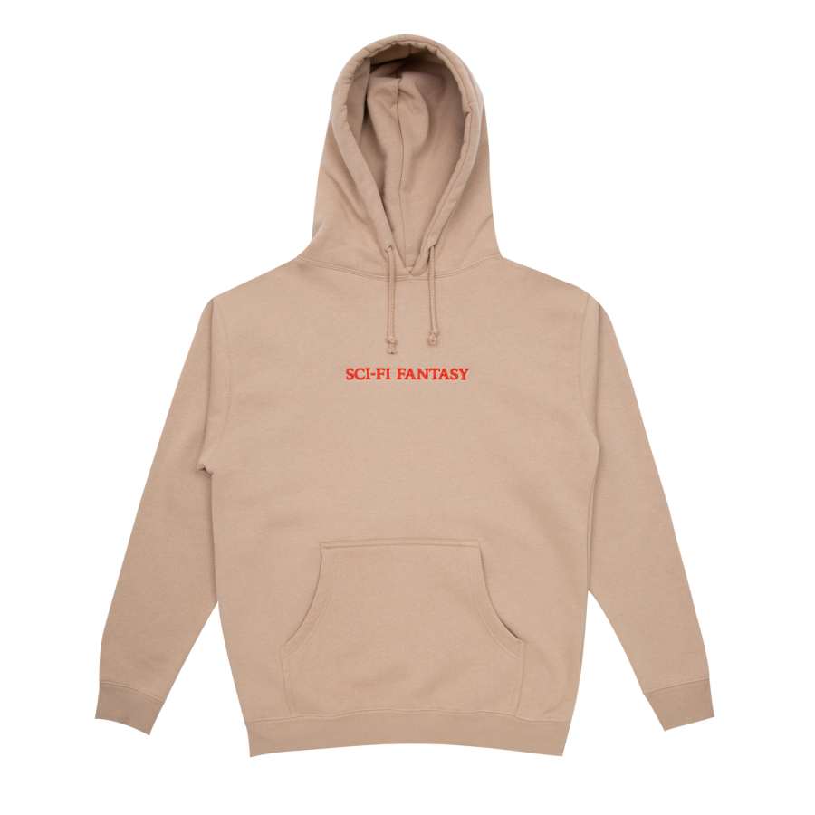 Sci-Fi Fantasy Logo Hood - Sandstone