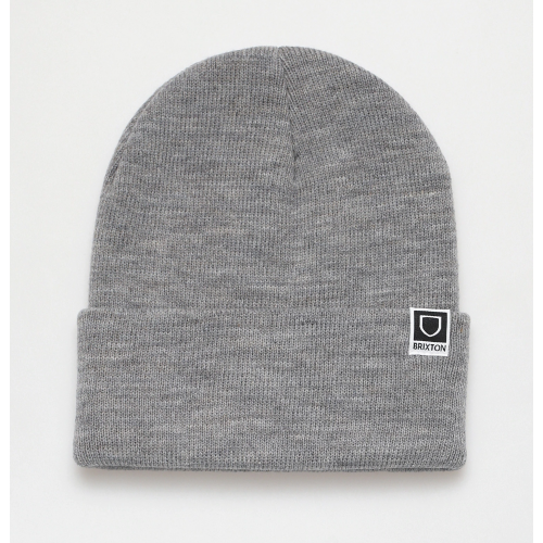 Brixton Harbor Beta Watch Cap Beanie - Light Heather Grey