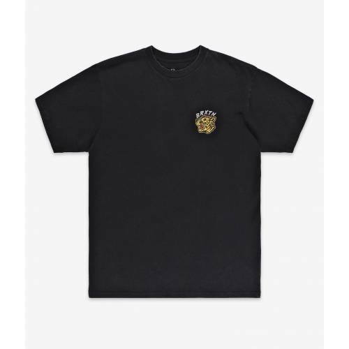 Brixton Kit Standard Tee - Black Worn Washed