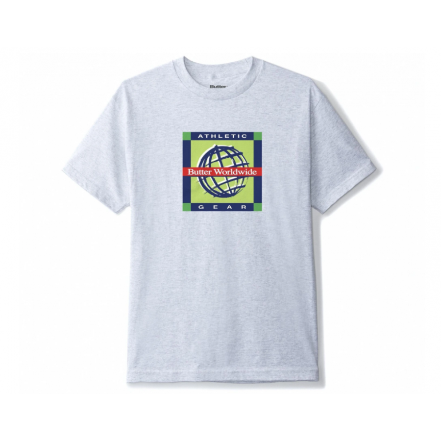 Butter Goods Athletic Gear Tee - Ash Grey