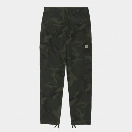 Carhartt WIP Regular Cargo Pant - Camo Eucalyptus (rinsed)