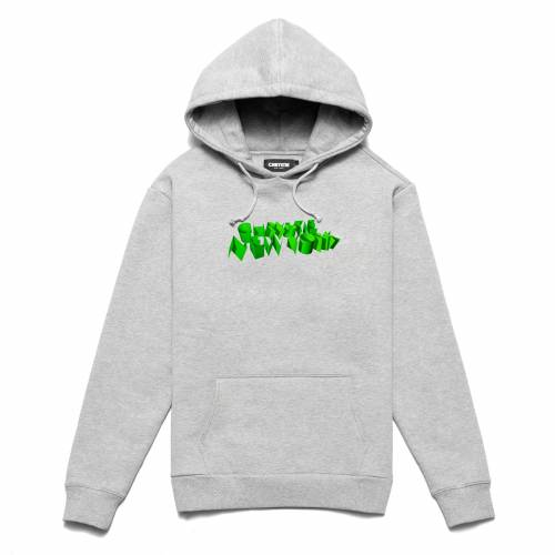 Chrystie 3D Logo Hoodie - Ash Grey