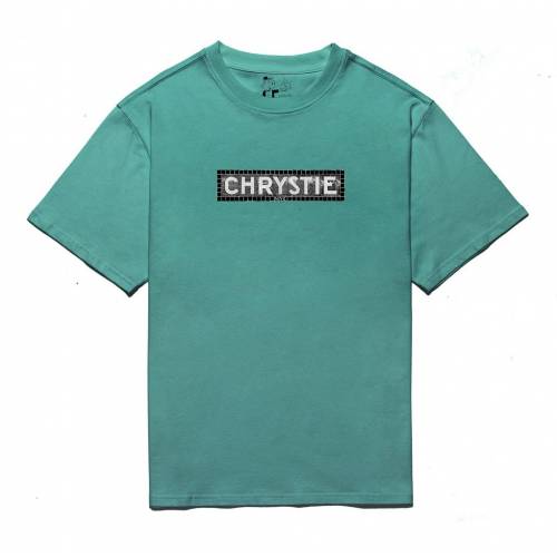 Chrystie Station logo T-shirt - Jade Green