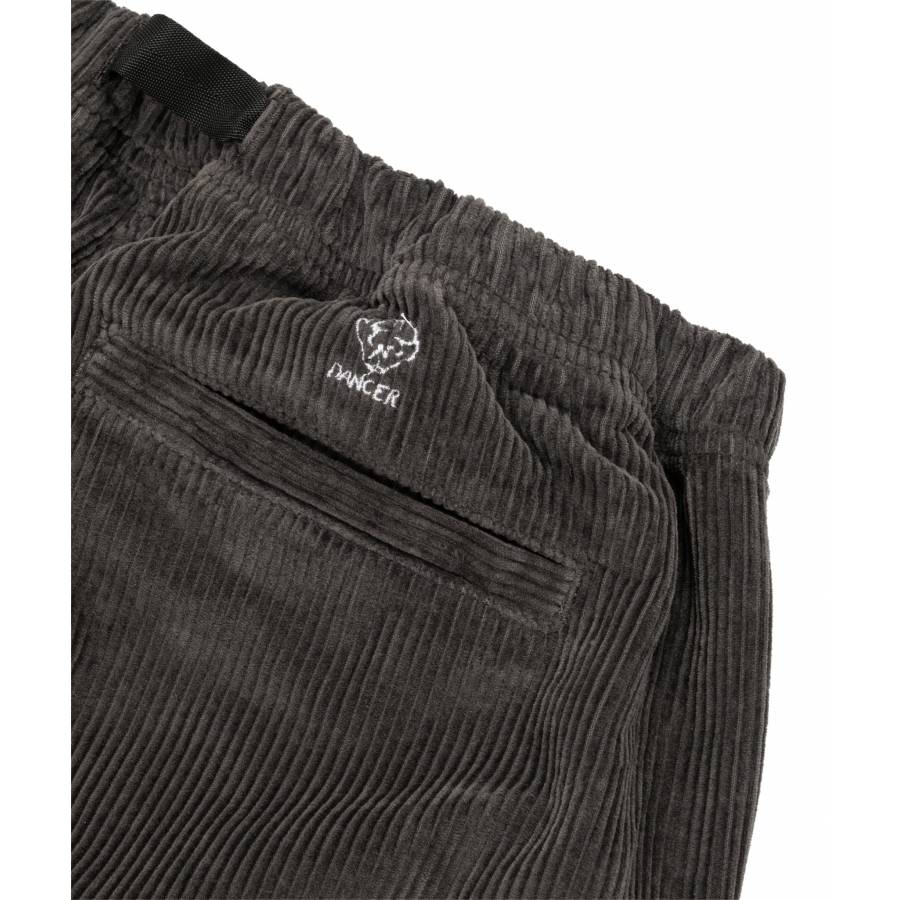 Dancer Belted Simple Pant Corduroy - Faded Green