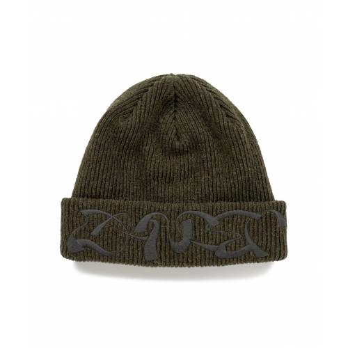 Dancer Triple Logo Beanie - Army Green