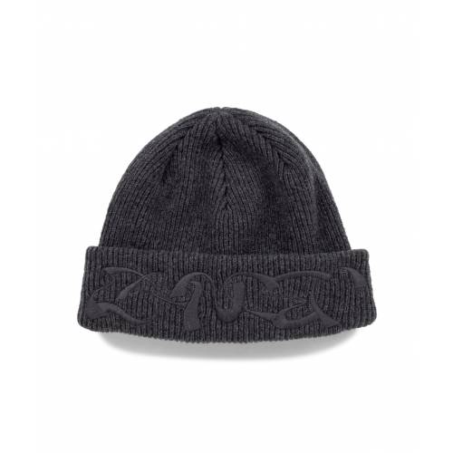 Dancer Triple Logo Beanie - Charcoal