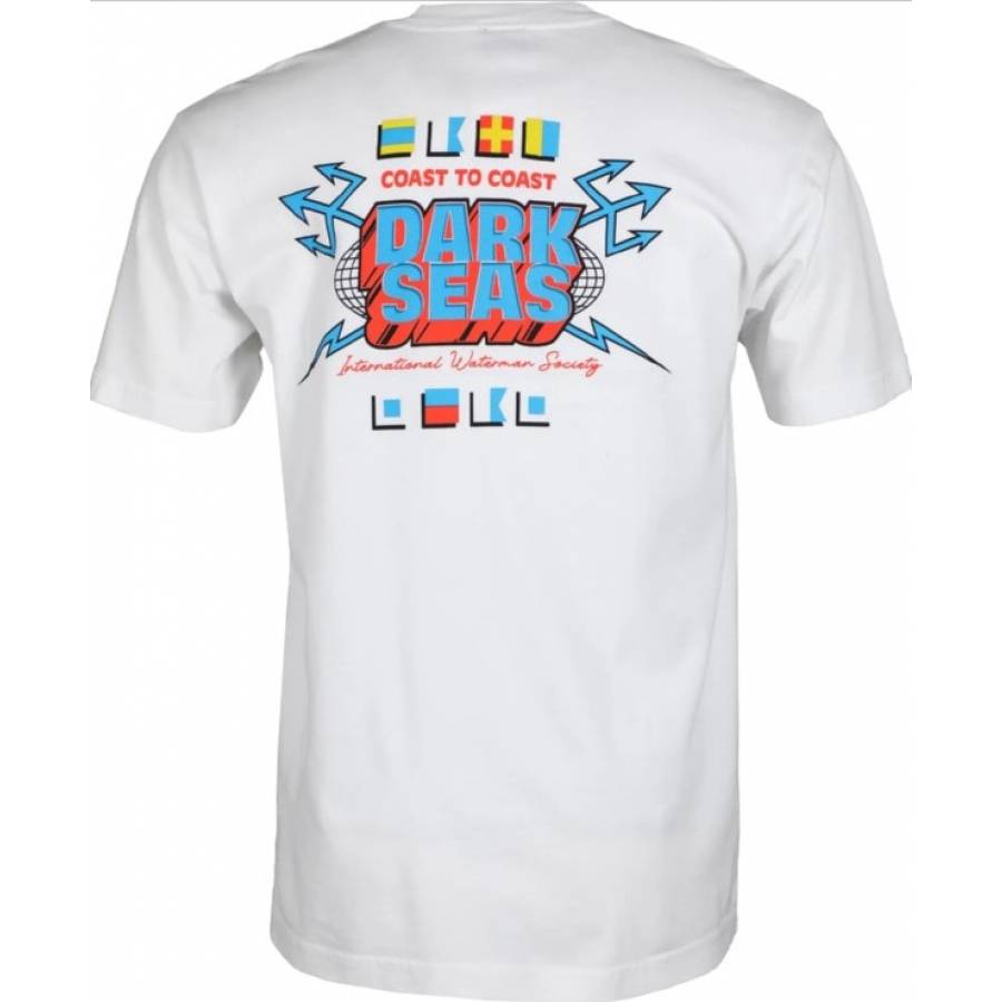 Dark Seas Interntional Organic T-shirt - White