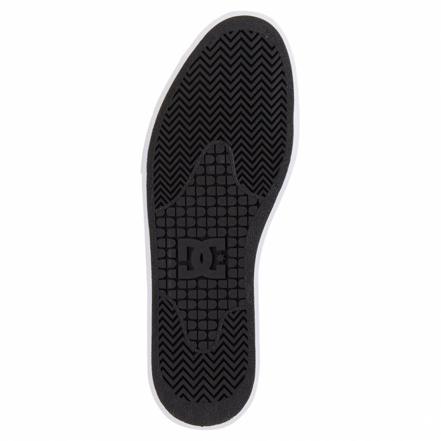 DC Shoes Manual RT S Skate Shoes - Black / White 