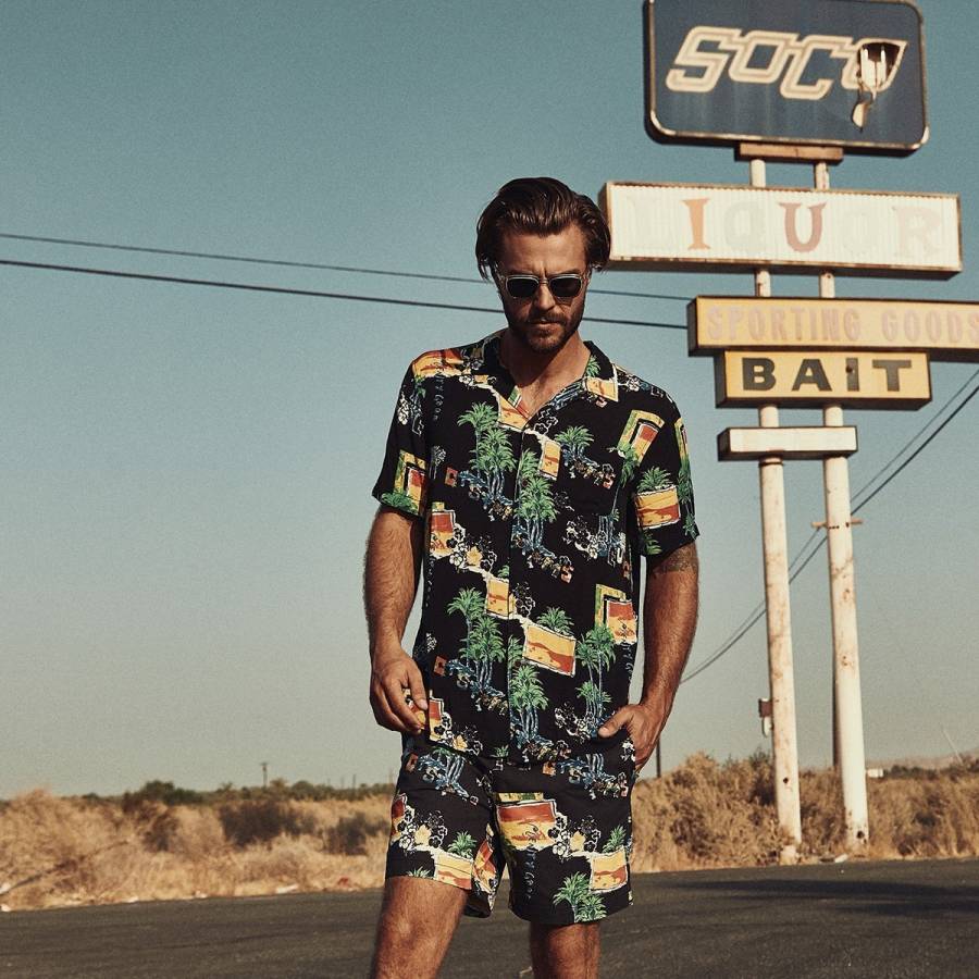 Deus Ex Machina Lambada Short Sleeve Shirt - Black