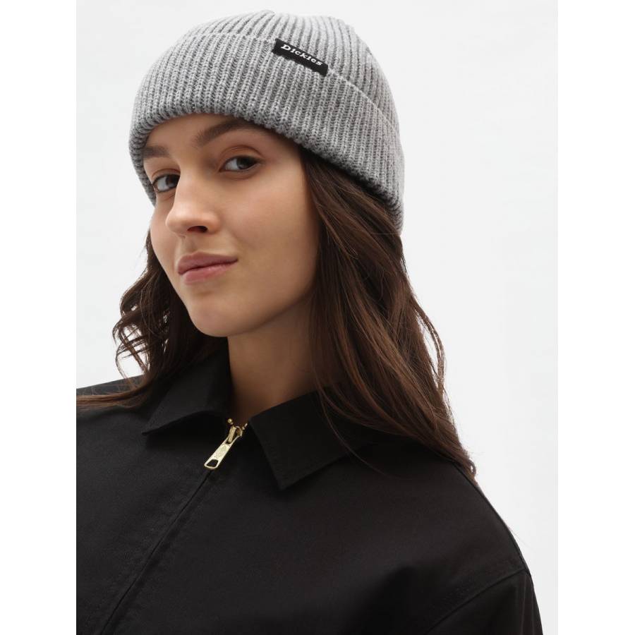 Dickies Woodworth Beanie - Grey Melange
