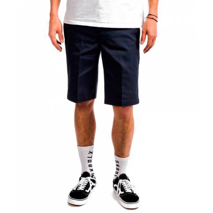 Dickies Slim Straight Work Shorts - Navy Blue