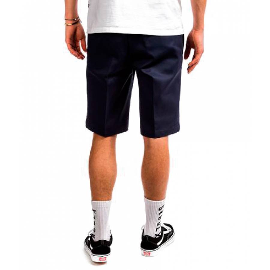 Dickies Slim Straight Work Shorts - Navy Blue