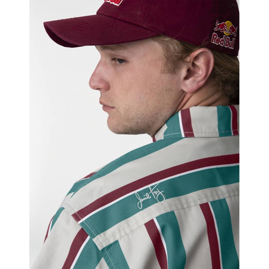 Dickies Jamie Foy Signature Collection Havana Shirt - Havana Stripe ( H2S )