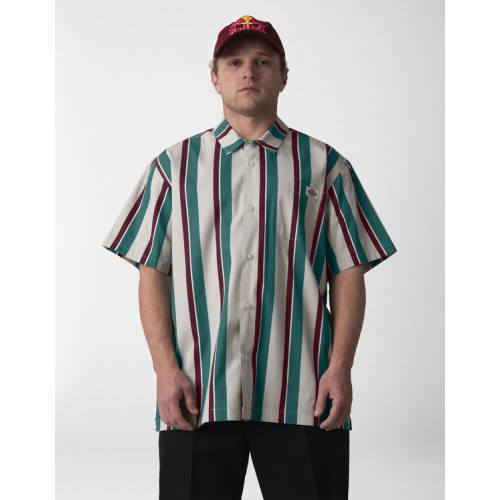 Dickies Jamie Foy Signature Collection Havana Shirt - Havana Stripe ( H2S )