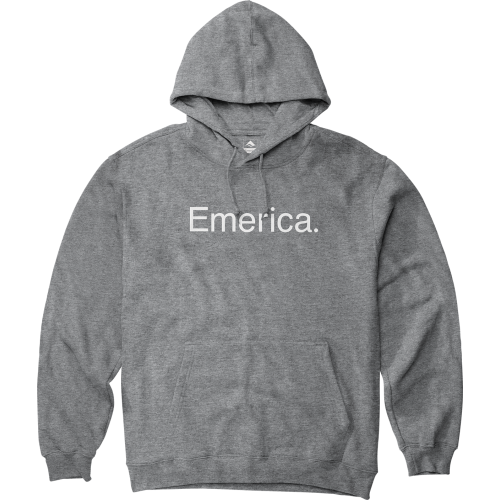 Emerica Pure Logo Pullover - Charcoal / Heather