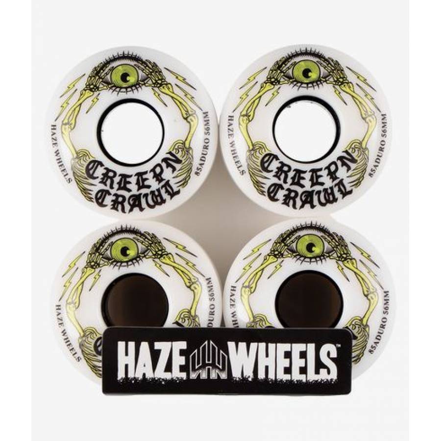 Haze Wheels Creepn Crawl Wheels 56MM 85A 4 Pack
