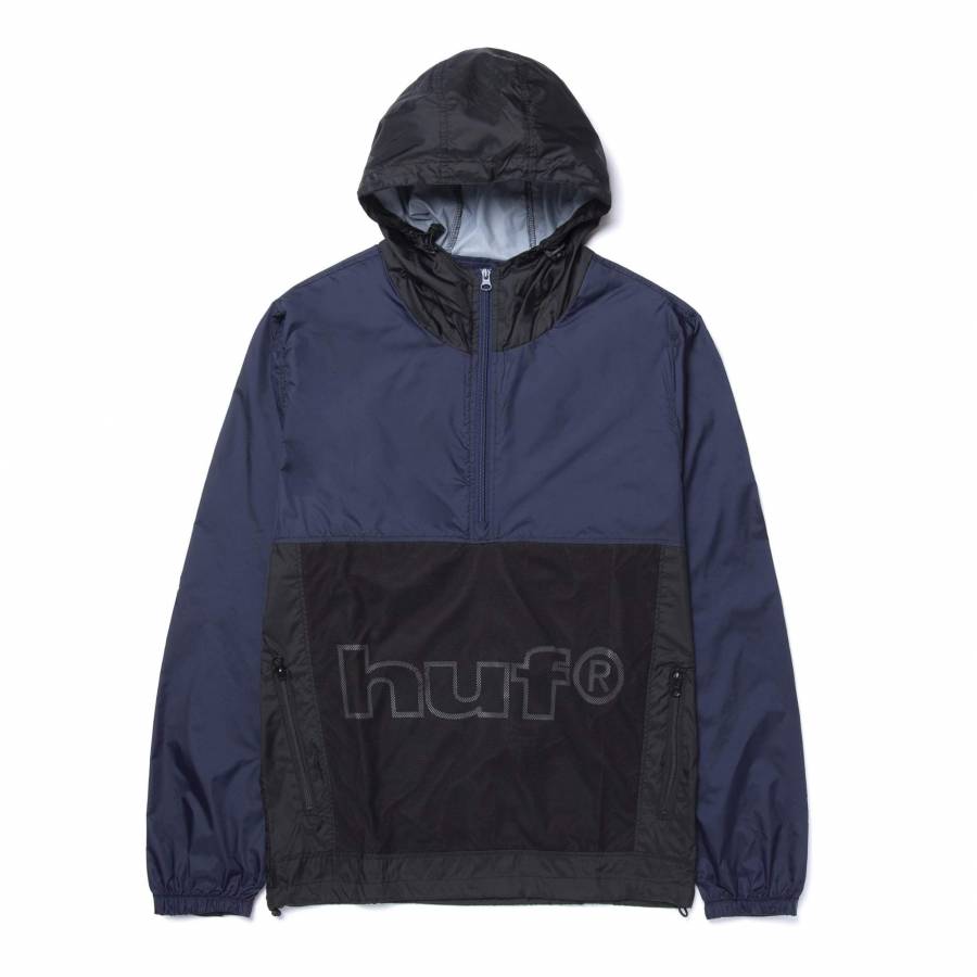 Huf Wireframe Anorak - Navy