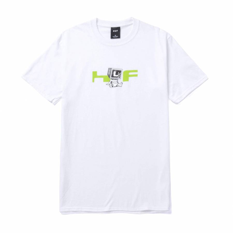 Huf Monitored T-Shirt - White