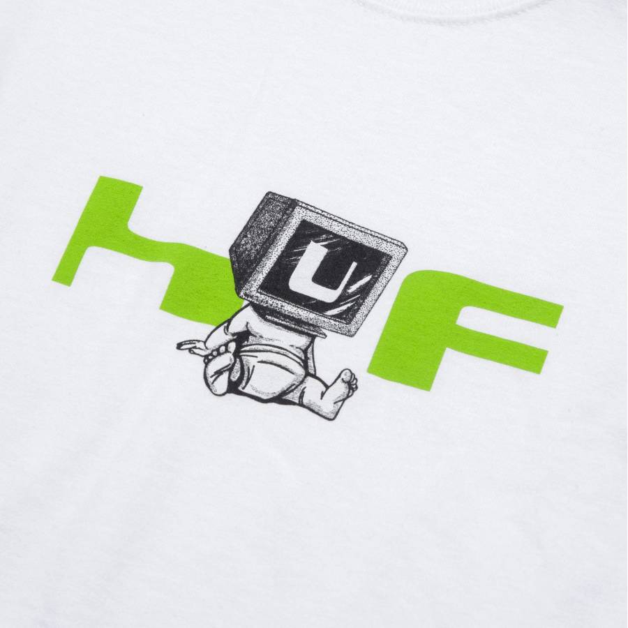 Huf Monitored T-Shirt - White