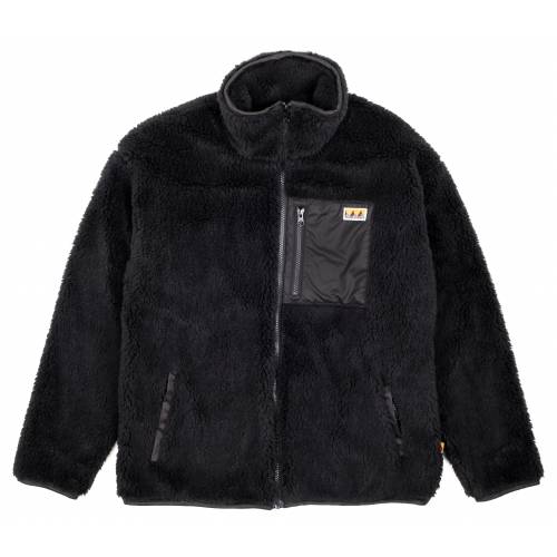 Laser Montseny Sherpa Jacket - Black