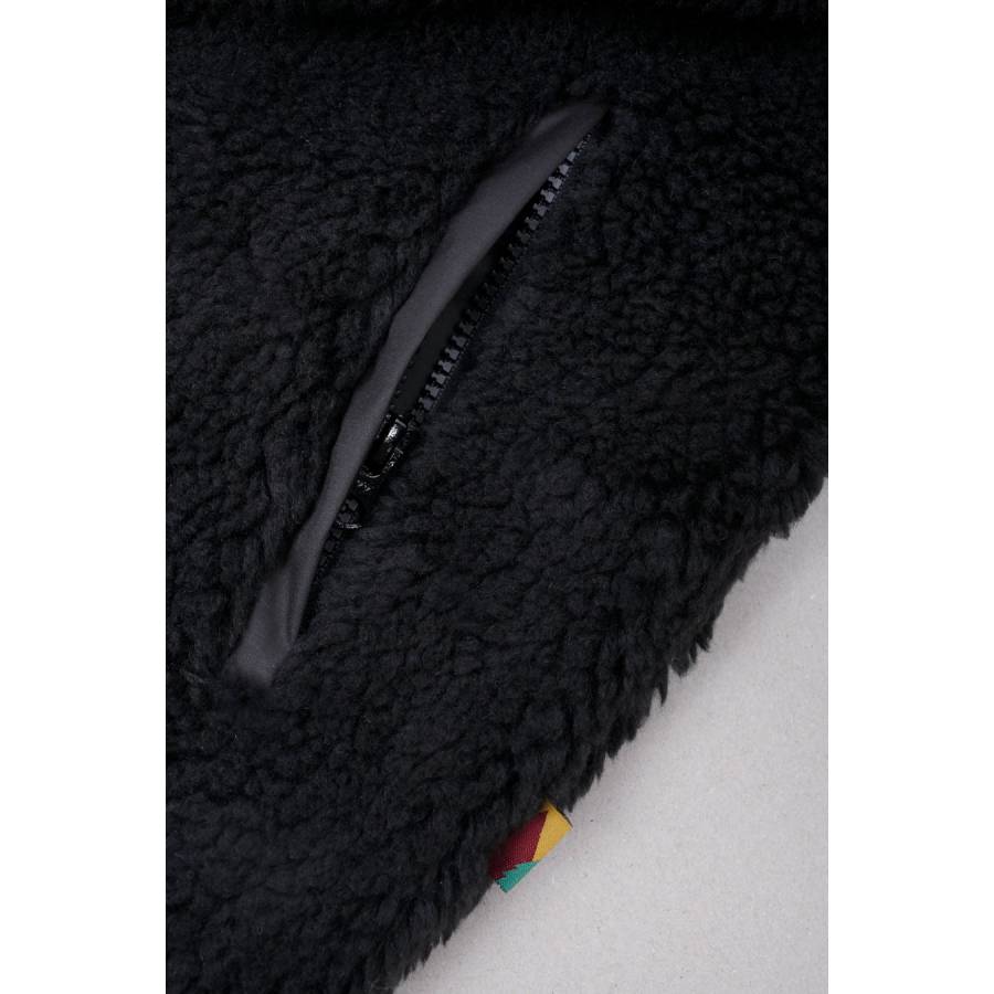 Laser Montseny Sherpa Jacket - Black