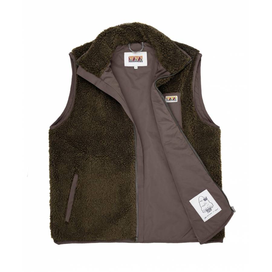 Laser Montseny Sherpa Vest - Moss