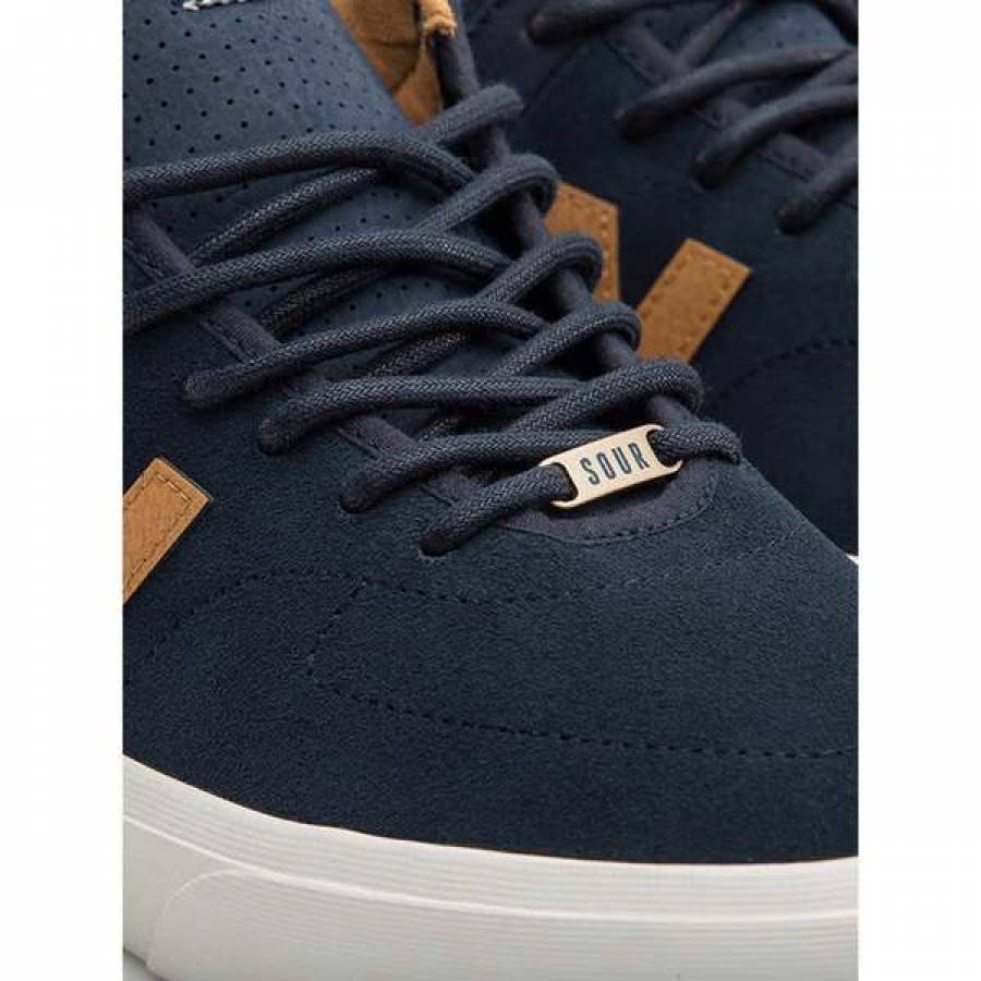 New Balance Numeric x Sour Solution 379 Shoes - Navy / Brown