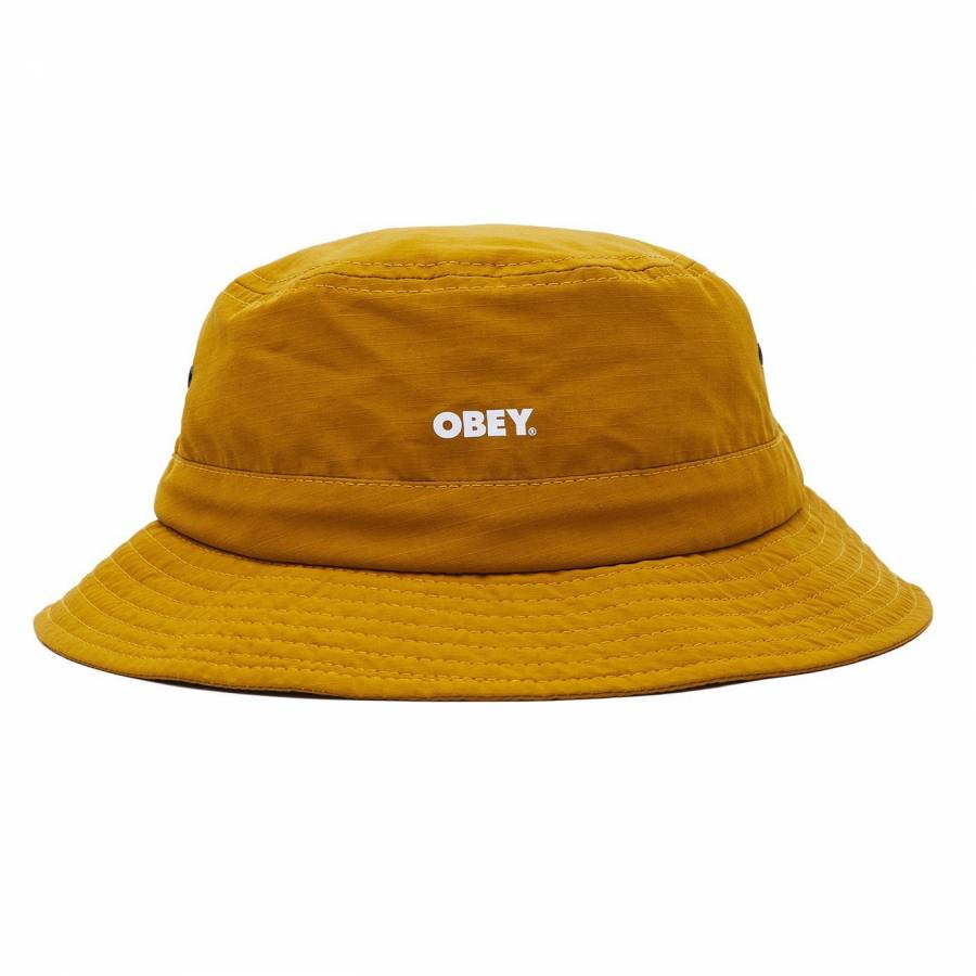 Obey Bold Jazz Bucket Hat - Dijon
