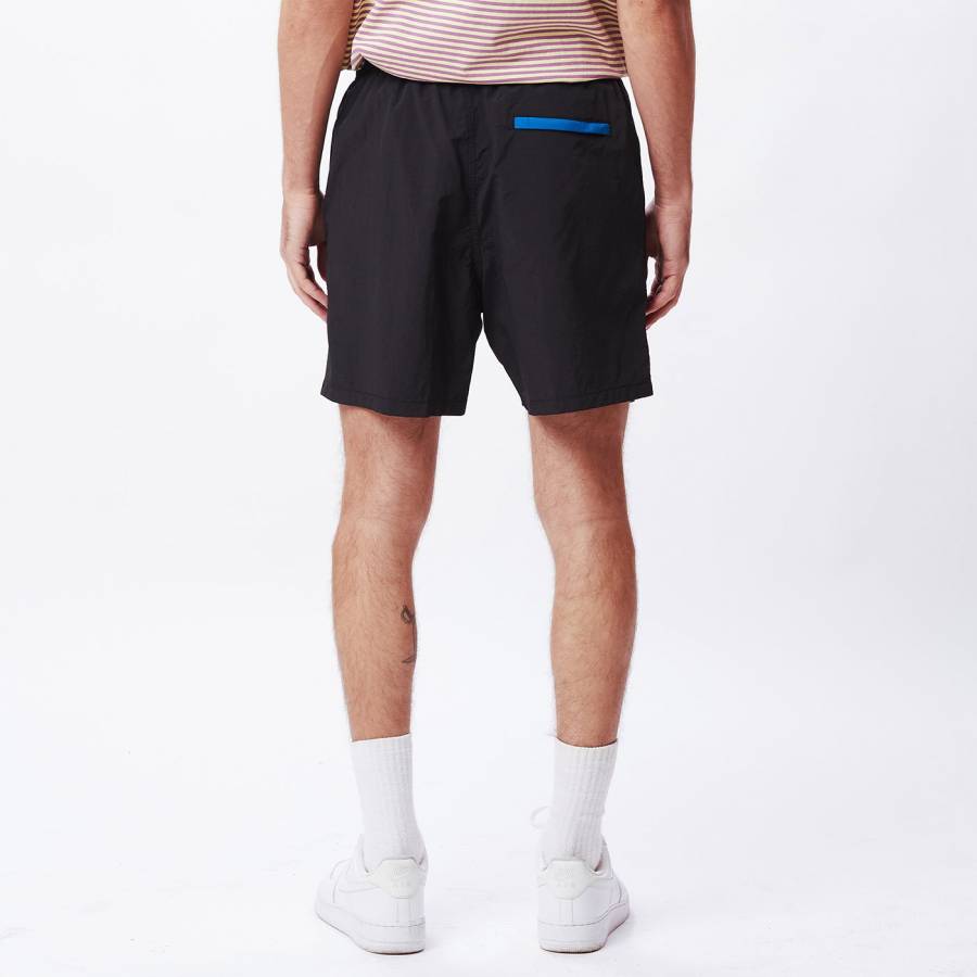Obey Easy Relaxed Trek Short - Black 