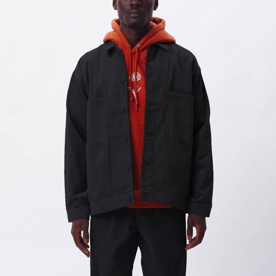 Obey Marquee Shirt Jacket - Dark Springs