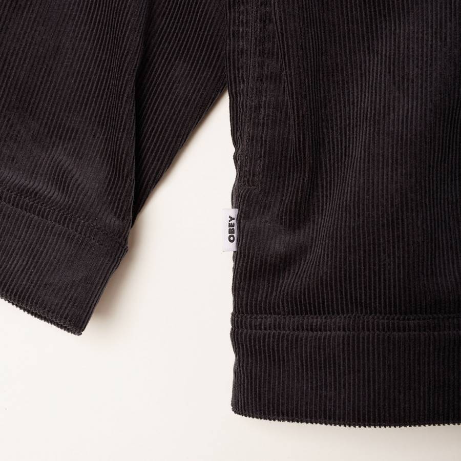 Obey Marquee Shirt Jacket - Dark Springs