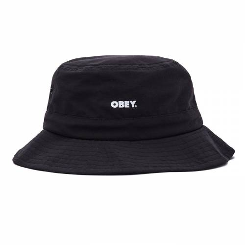 Obey Bold Jazz Bucket Hat - Black
