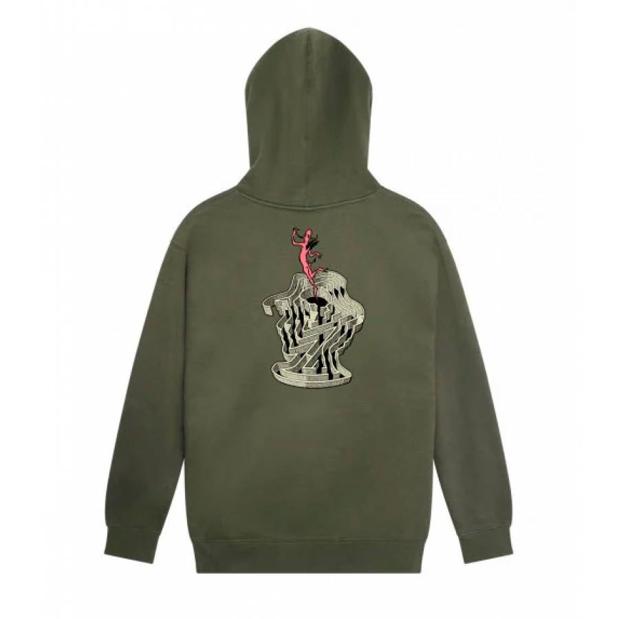 Pass Port Maze Hoodie - Army