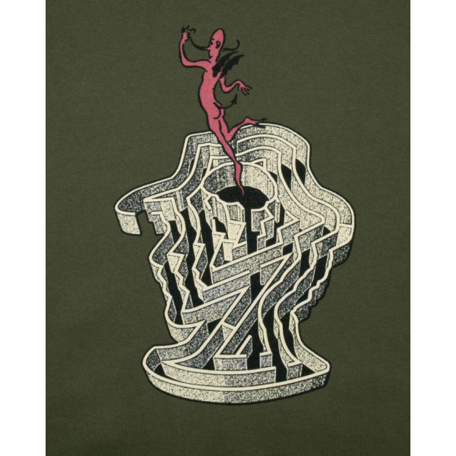 Pass Port Maze Hoodie - Army