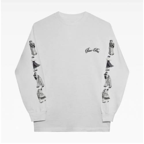 Pass Port Dancer L/S Tee - White